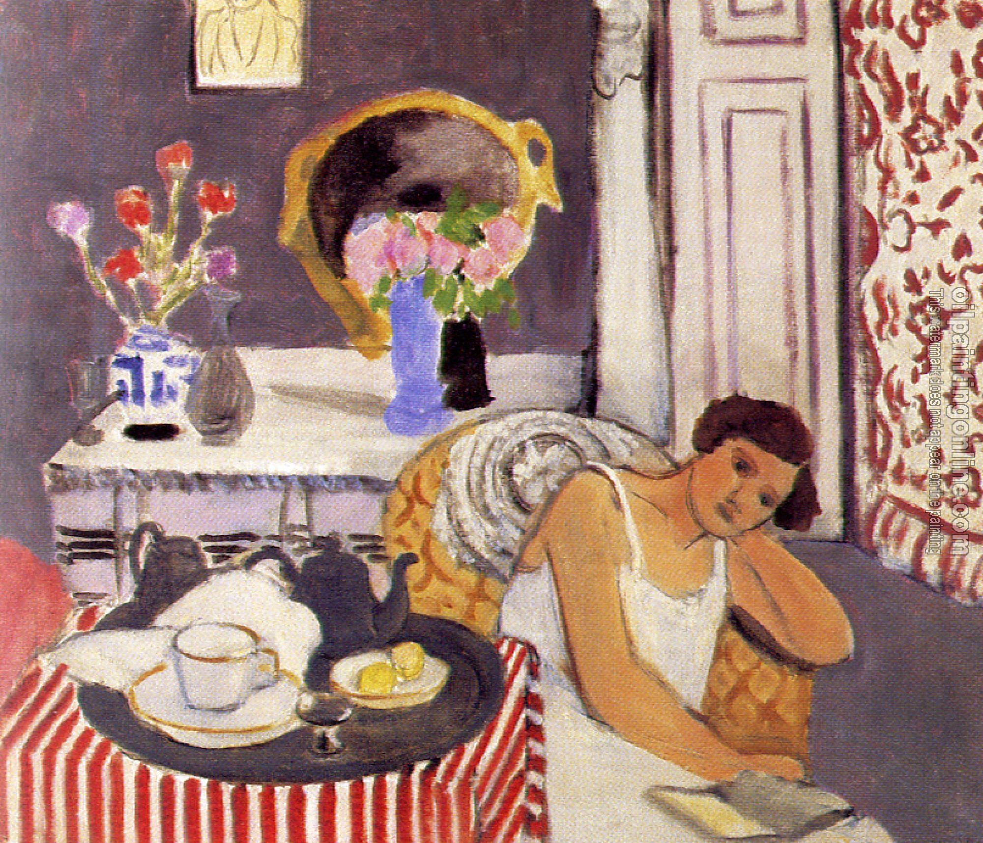 Matisse, Henri Emile Benoit - the breakfast